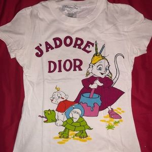 Christian Dior x Dr Seuss t shirt